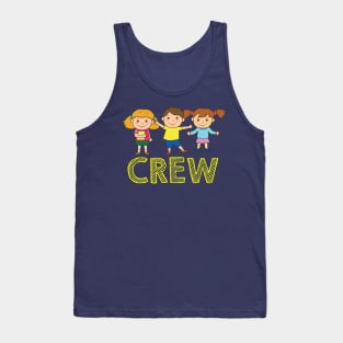 Children Crew Childrens Kindergarten Childs Tank Top